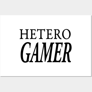 HETERO GAMER Posters and Art